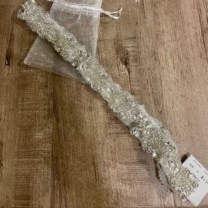 Bel Aire Bridal handmade rhinestone belt